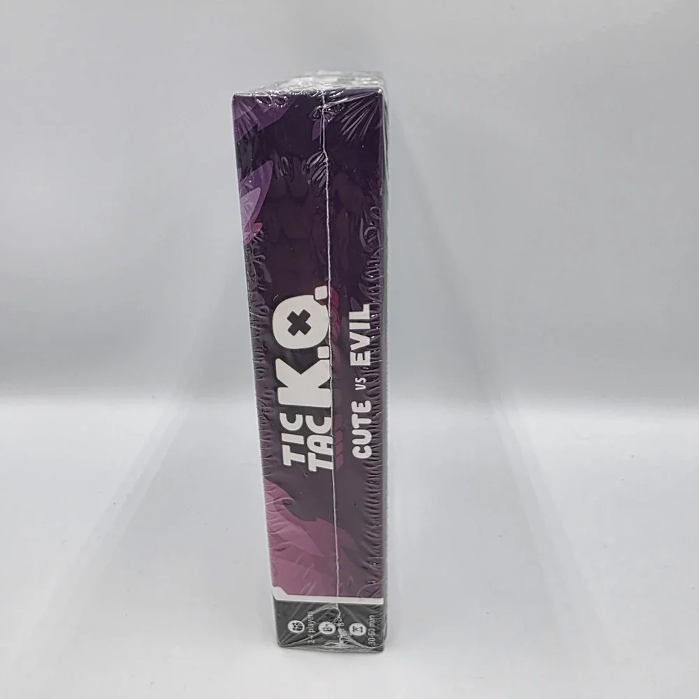 Tic Tac K.O: Cute vs Evil Card Game 8+ K.O. 2-4 Players. New‎ & Sealed